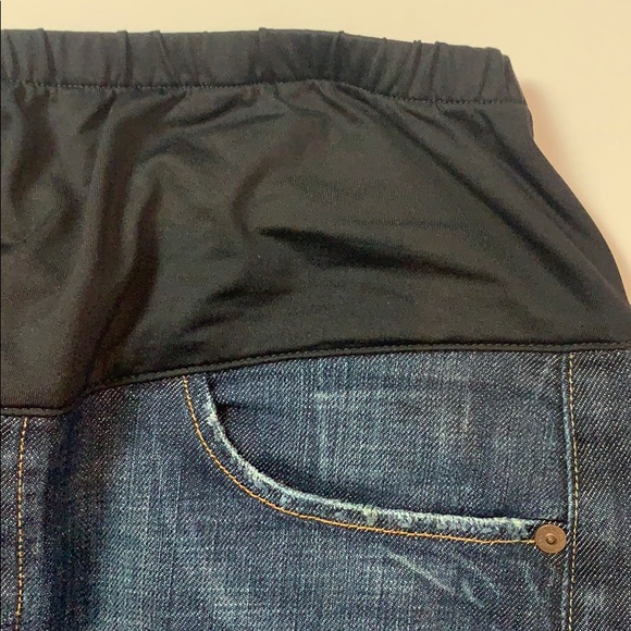 Citizens of Humanity Denim Maternity Skirt Sz 31 - Picture 5 of 9
